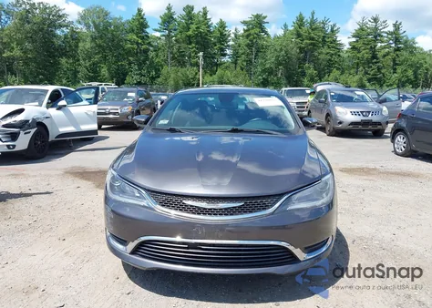 2015 Chrysler 200 Limited из США, поврежденный, VIN 1C3CCCAB9FN724808